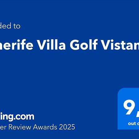 Tenerife Villa Golf Vistamar サンミゲル・デ・アボナ エクステリア 写真